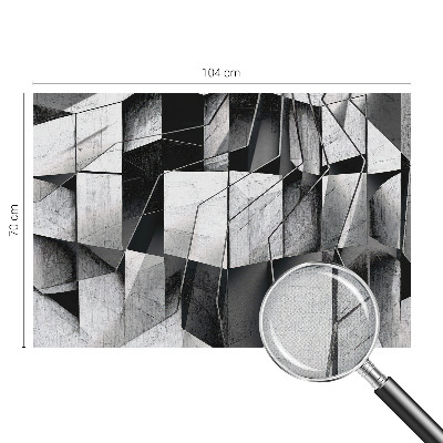 Fototapet barn med geometrisk abstraktion