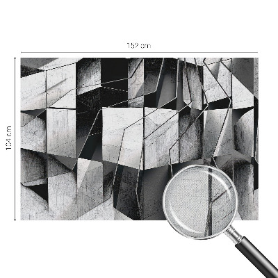 Fototapet barn med geometrisk abstraktion