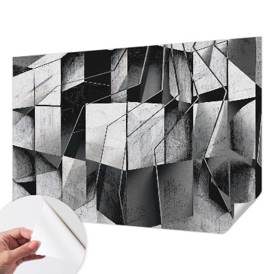 Fototapet barn med geometrisk abstraktion