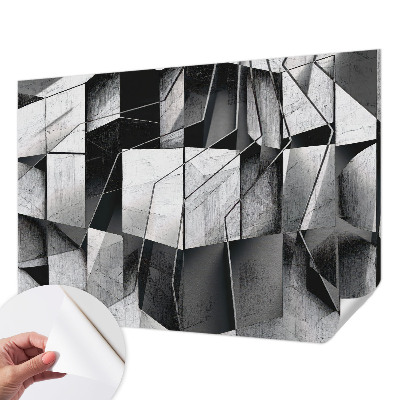 Fototapet barn med geometrisk abstraktion