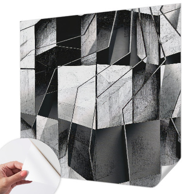 Fototapet barn med geometrisk abstraktion