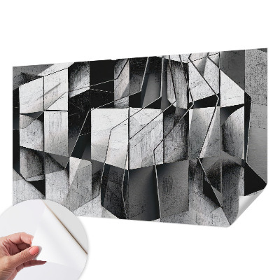 Fototapet barn med geometrisk abstraktion