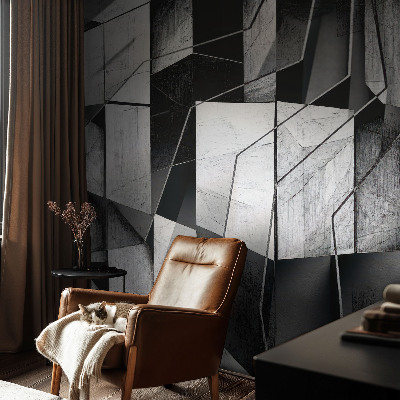 Fototapet barn med geometrisk abstraktion