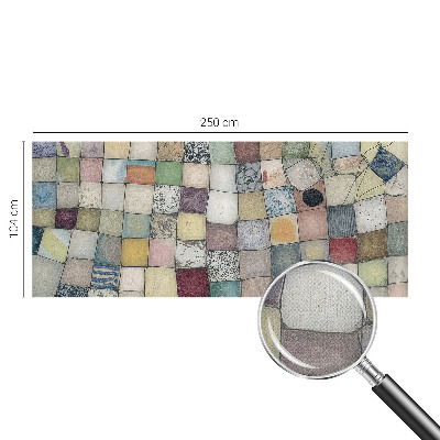 Självhäftande fototapet Färgglad mosaik