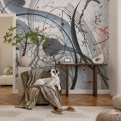 Peel and stick fototapet Uttrycksfull abstraktion