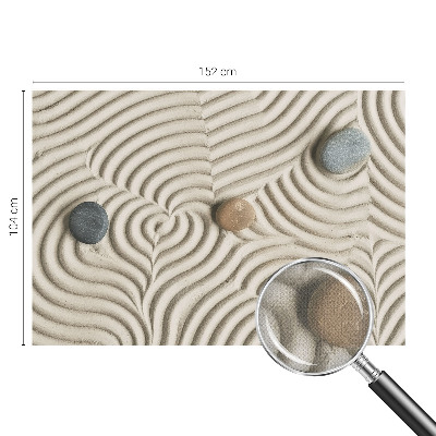 3D fototapet med motiv av harmoniska vågor