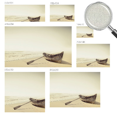 Fototapet barn Lugn vid havet