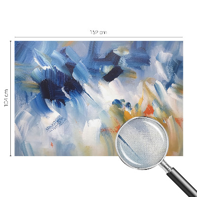 Fototapet för barn Färgglada penseldrag