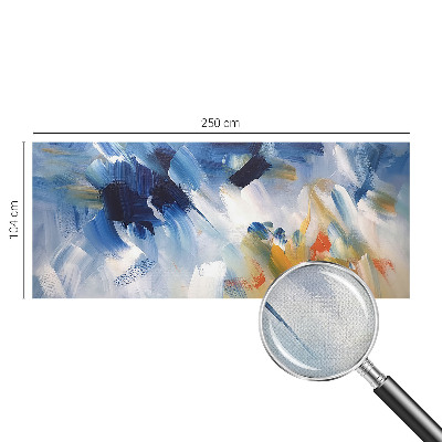 Fototapet för barn Färgglada penseldrag