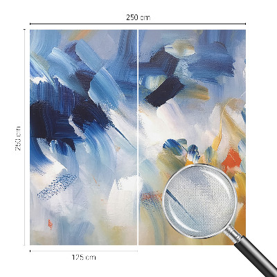 Fototapet för barn Färgglada penseldrag