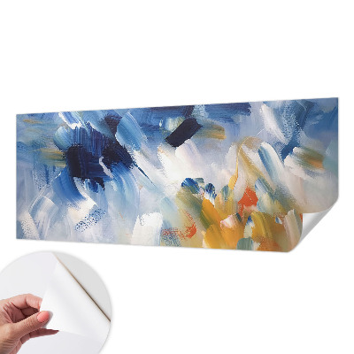 Fototapet för barn Färgglada penseldrag