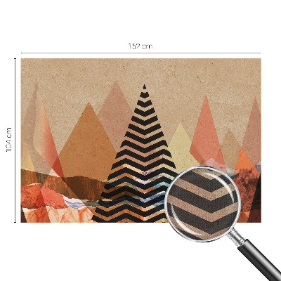 Självhäftande fotovägg Abstrakt landskap