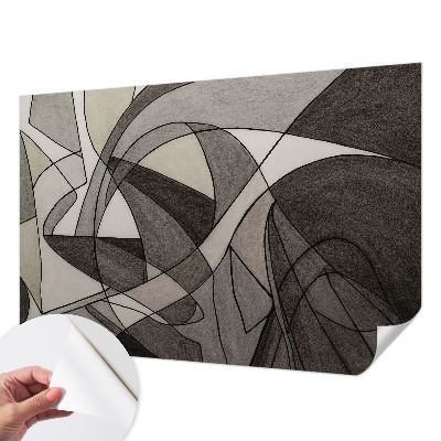 Fototapet barn med geometrisk abstraktion