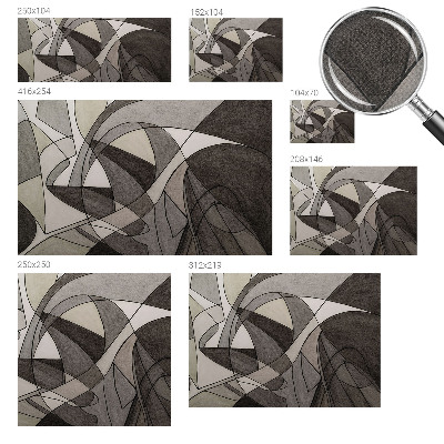Fototapet barn Geometrisk abstraktion
