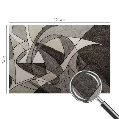 Fototapet barn med geometrisk abstraktion