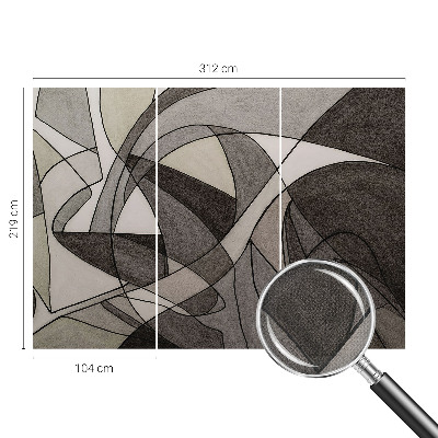 Fototapet barn Geometrisk abstraktion