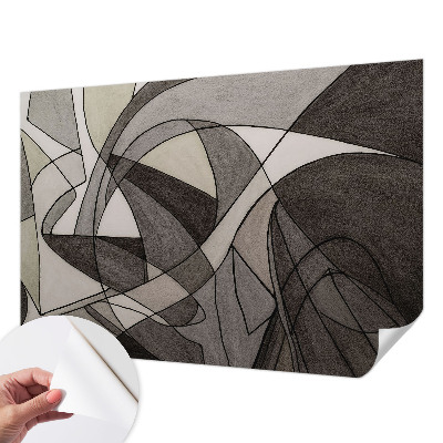 Fototapet barn med geometrisk abstraktion