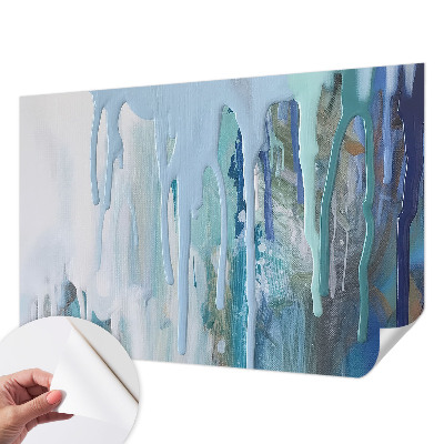 Fototapet barnrum Blå kaskader