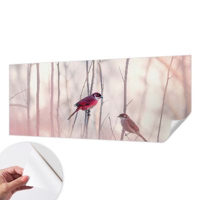 Fototapet barn Fågelpar