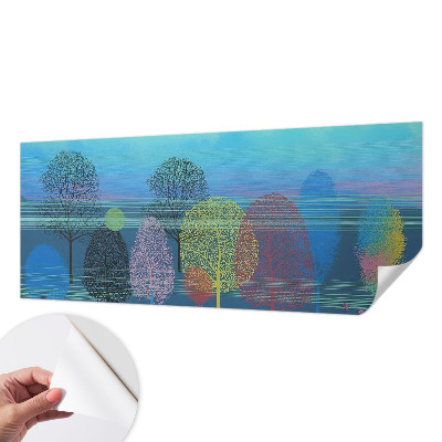 Fototapet för barn i färgstark, harmonisk design