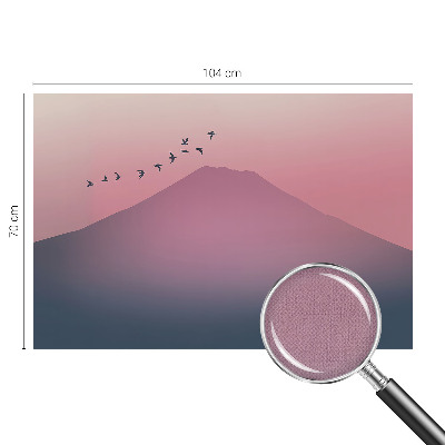 Fototapet barnrum Bergväst