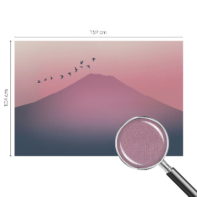 Fototapet barnrum Bergväst