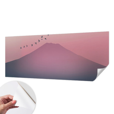 Fototapet barnrum Bergväst