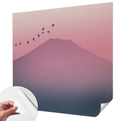 Fototapet barnrum Bergväst