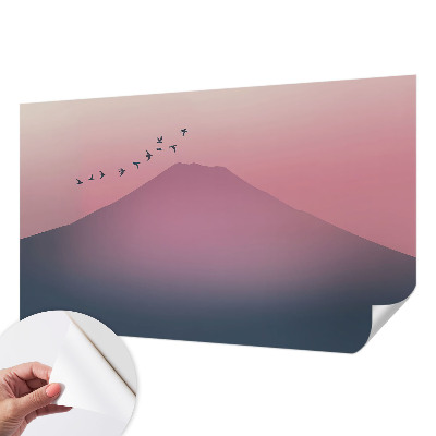 Fototapet barnrum Bergväst