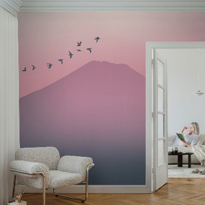 Fototapet barnrum Bergväst