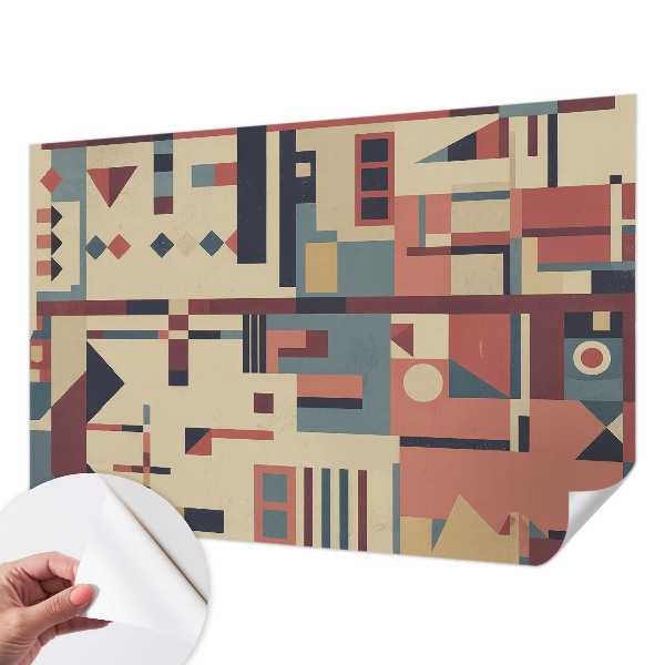 Fototapet barnrum Abstrakt komposition