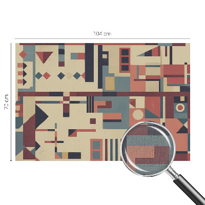 Fototapet barnrum Abstrakt komposition