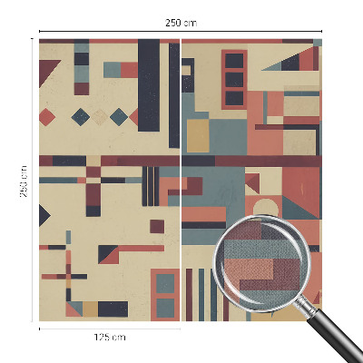 Fototapet barnrum Abstrakt komposition