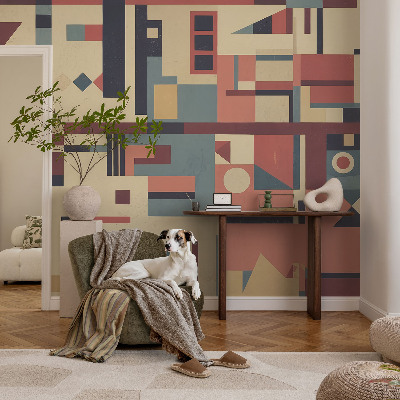 Fototapet barnrum Abstrakt komposition