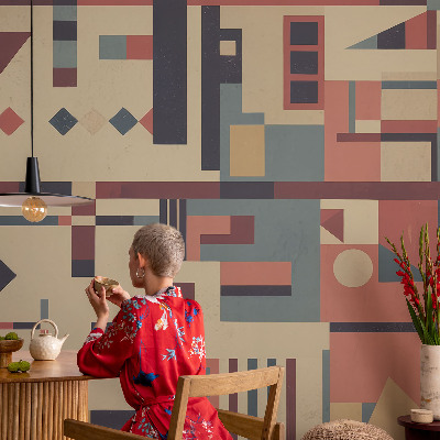Fototapet barnrum Abstrakt komposition