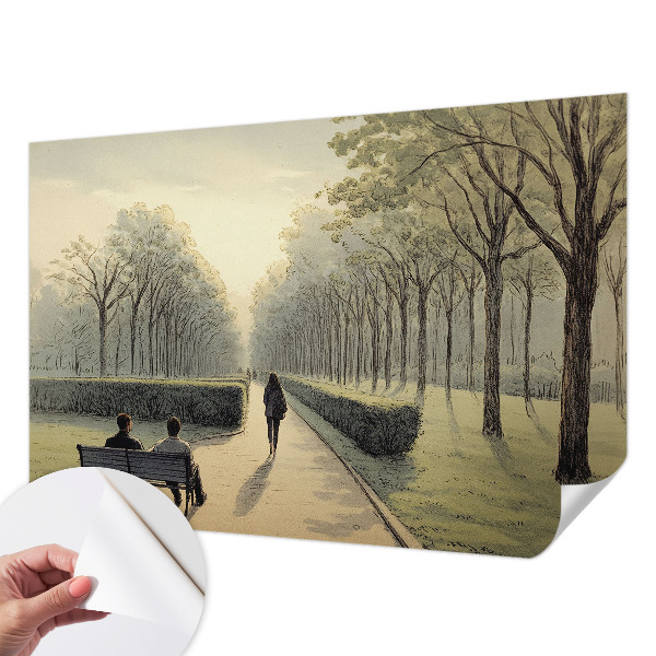 Peel and stick fototapet Parkfrid