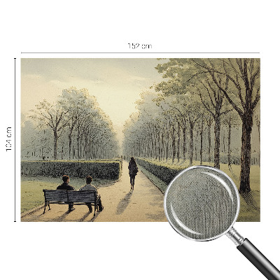 Peel and stick fototapet Parkfrid