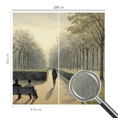 Peel and stick fototapet Parkfrid
