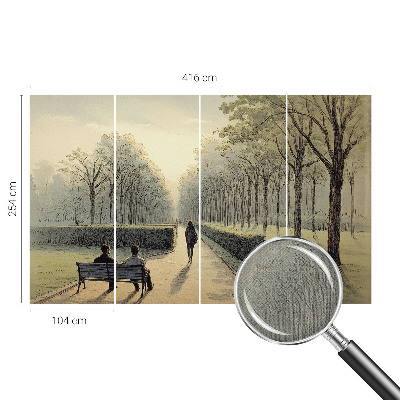 Peel and stick fototapet Parkfrid