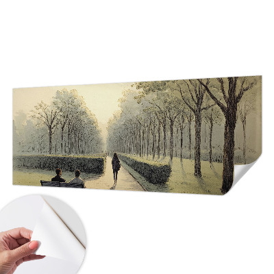 Peel and stick fototapet med motivet 