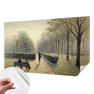 Peel and stick fototapet med motivet 