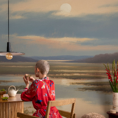 3D fototapet Atmosfäriskt landskap