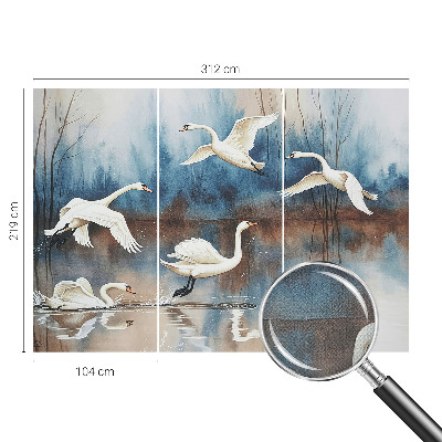 Fototapet barnrum Fåglar i flykt