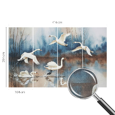 Fototapet barnrum Fåglar i flykt