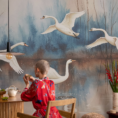 Fototapet barnrum Fåglar i flykt