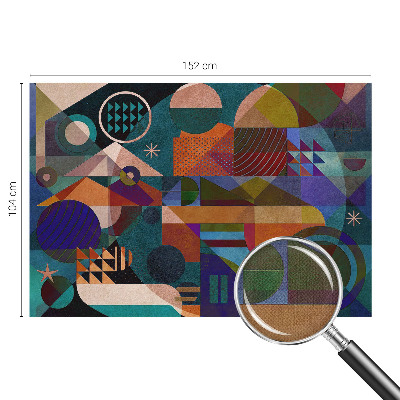 Självhäftande fototapet Geometrisk konst