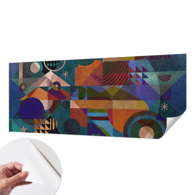 Självhäftande fototapet Geometrisk konst