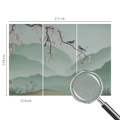 Peel and stick fototapet med motivet 
