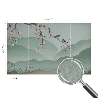 Peel and stick fototapet med motivet 