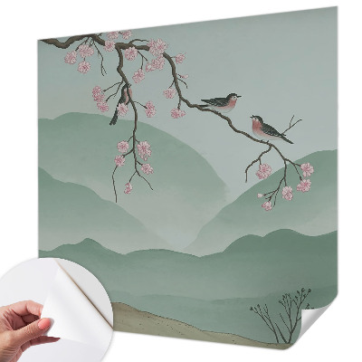 Peel and stick fototapet med motivet 
